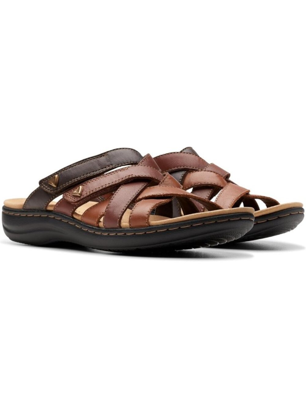 Stylish Women's Slip-On Sandals with Cushioned Footbed for Comfort and Support